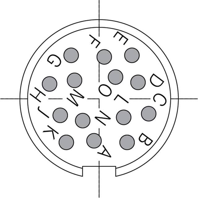 C09131H0142002U Amphenol Tuchel Industrial  Assemblages de connecteurs circulaires